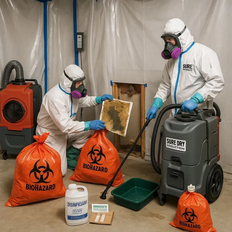 Contaminated Water Handling Protocols process in Arlington Heights, IL